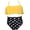 Yellow, variant on dmqupv Bathing Suits Kids Girls 10-12 Bikini Wear Bathing Girls Floral Pieces Swimwear Baby Toddler Sport Apparel Yellow 5-6 Years