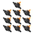 thumbnail image 1 of 10pcs Drip Irrigation Shut Off Valves, Durable Flow Control Valves for Micro Tubing, Suitable for Gardens, Aquariums, and Landscape Sprinklers, 1 of 5