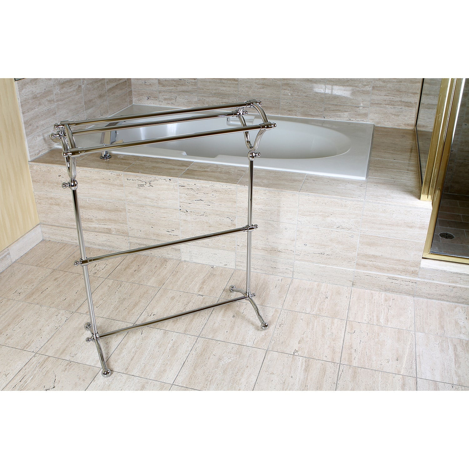 Kingston Brass Edenscape SCC2285 Pedestal Y-Type Towel Rack, Oil Rubbed Bronze