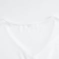 thumbnail image 5 of Cozymy Soft Grey Floral Sleeveless Tee for Women, Elegant White Line Art Lily Graphic Shirt, 5 of 6