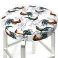 thumbnail image 3 of Fotbe Cool Chicken Stool Covers Round,Waterproof Round Bar Stool Covers Bar Chair Covers Washable Stool Cushion Slipcover for 12-14 Inch Chair-12 inch, 3 of 7