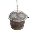 thumbnail image 2 of Ikeay Tea Filter, Stainless Steel Ball Tea Spice Strainer Infuser Mesh Filter Leaf with Lid Chain, Food Storage, 2 of 3