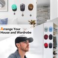 thumbnail image 4 of Hat Hooks for Wall Adhesive Hat Rack for Baseball Caps  Cap Organizer Holde  No Drilling, 4 of 7