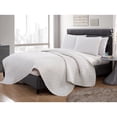 thumbnail image 1 of VCNY Home Nina Collection Set de Couette - Literie Réversible Ultra-Doux - Couvre-Lit Léger, Frais et Respirant, Lavable en Machine, Très Grand, Blanc, 1 of 1