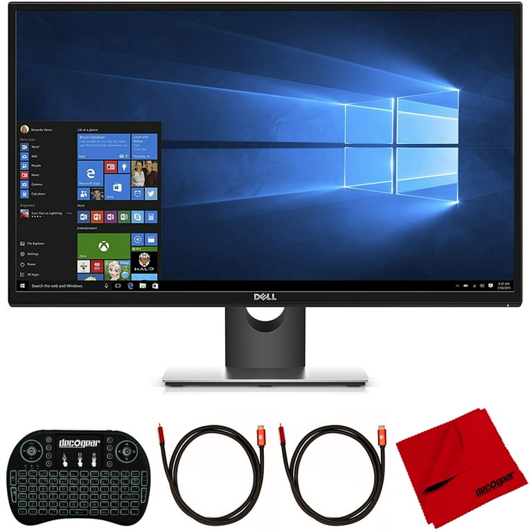 Dell SE2717Hr RVJXC 27 inch Full HD Monitor Bundle with Deco Gear