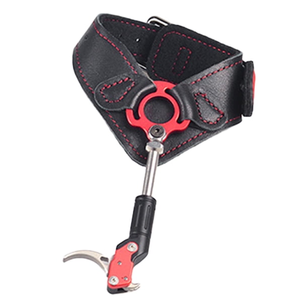 Accesorios de tiro con arco R5 R5 R5 Liso Lanzamiento de arco Longitud ajustable Longitud de cuero Pulsera Abrazadera Cabeza Liberación de ayuda Activar Red Inevent OD010926-02B