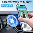 thumbnail image 3 of Soporte para teléfono de coche Kaistyle Magsafe con ventilación, rotación de 360°, 3 of 7