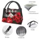 thumbnail image 4 of Easygdp Red Wine Rose Bolsa de Almuerzo Insulada Reutilizable, Bolsa de Mano y Bandolera para Oficina, Trabajo, Viajes, 4 of 6