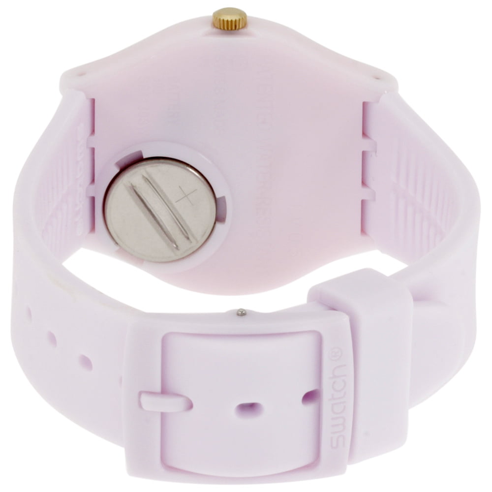 アナログ腕時計 SWATCH ARCHIMIX ONCE AGAIN Women's Urethane Watch GP148 Swatch Originals Guimauve Pink Dial Silicone Strap Ladies