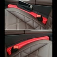 thumbnail image 4 of Yotijar 2 Pack Leather Seat Gaps Filler Universal for Car SUV, Truck to Fill The Gaps Between Seat and Console Red, 4 of 6