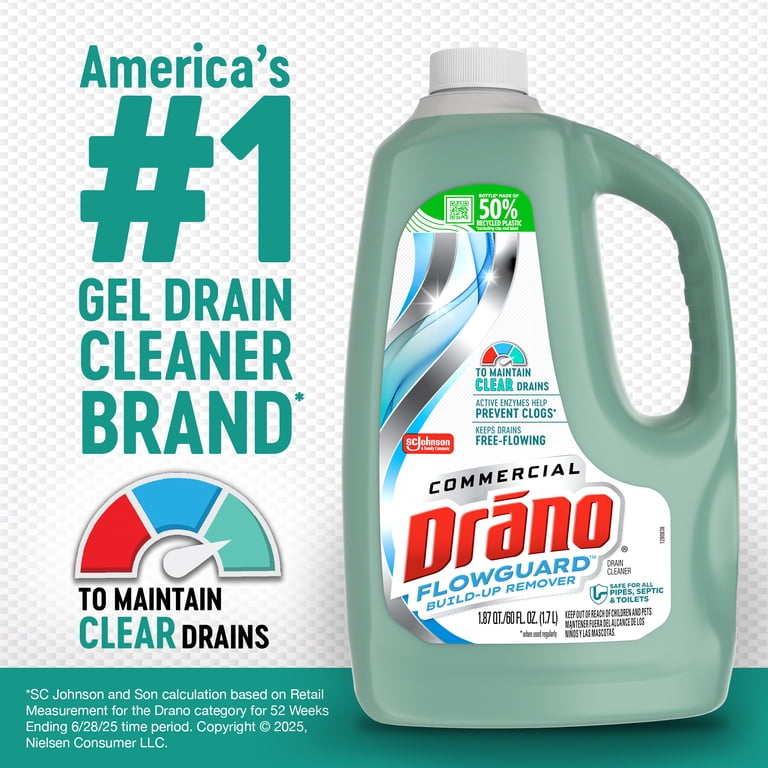 Drano Max Build-Up Remover, 60 Fl Oz photo 4