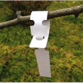 thumbnail image 1 of 200 White Plastic Plant And Tree Tags For Hanging 2 X 20cm With Large Writing Area White, 1 of 5