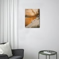thumbnail image 3 of Captivating Clouds & Sunsets12x16 Oil Paintings & Wall Prints for a Vintage Home Office Decor, 3 of 7
