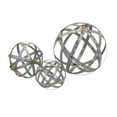 thumbnail image 2 of Attractive Set of 3 Demi Galvanized Spheres, 2 of 2