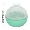 thumbnail image 3 of Bandejas para moldes de hielo de balón de fútbol, moldes de hielo de silicona con forma de balón de fútbol para bebidas, cócteles, fiestas y decoraciones de fútbol, 3 of 6