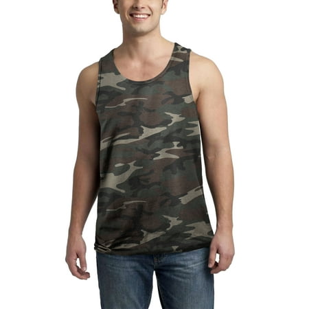 Mens Tank Top Muscle Fit Active Exercise Sleeveless Shirt