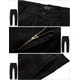 thumbnail image 5 of Pantalones a juego para hombre, ajustados, cónicos, elásticos, casuales, 8103, negros, 5 of 6
