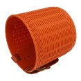 thumbnail image 1 of Front Handlebar Bicycle Basket Multipurpose Simulation Wicker Round Shape Large Capacity Bike Baskets, 1 of 7
