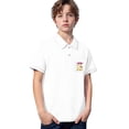 thumbnail image 1 of Hiiyo Polo de Fin d'Études pour Tout-Petits Garçons, Manches Courtes, T-Shirt Décontracté, Tailles 3-14 et Husky, 1 of 3
