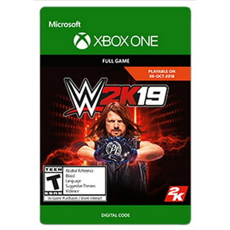 WWE 2K19, 2K, Xbox One, [Digital Download]