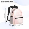 thumbnail image 2 of Easygdp Pink Marble Mochila Casual para Portátil, Mochila para Escuela, Viajes, Negocios, 2 of 6