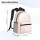 thumbnail image 2 of Easygdp Pink Marble Mochila Casual para Portátil, Mochila para Escuela, Viajes, Negocios, 2 of 6