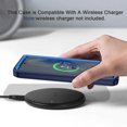 thumbnail image 6 of I-HONVA For Google Pixel 7A Case,3-Layer Military Grade Drop Protection Anti-Slip Rugged Shockproof Dustproof Protection 6.2 inch Phone Case,Deep Blue, 6 of 7
