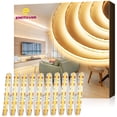 thumbnail image 1 of Tira de luces LED EMITEVER COB, luz blanca cálida, 10 m, 3000 K, 24 V, regulable, 1 of 8