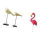 thumbnail image 5 of Figuras Modernas De Pájaros De Madera Y Esculturas De Flamencos Para Jardín, Ideales Para Escritorios Interiores, Dormitorios, Entradas Y Patios De Hadas Al Aire Libre, Decoración Navideña., 5 of 8