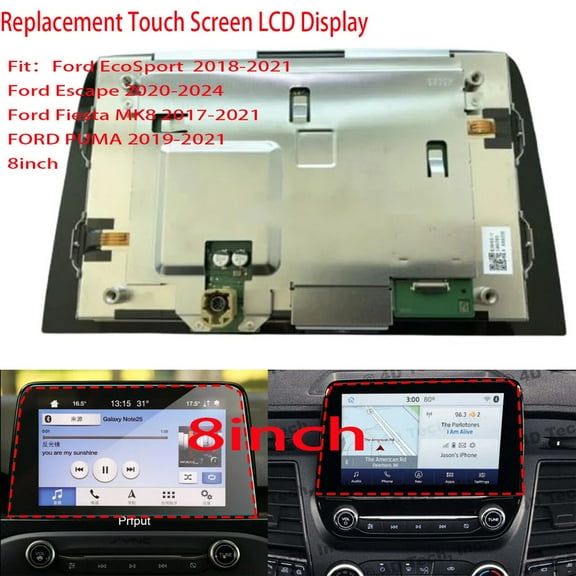 Replacement Touch Screen LCD Display Ford Ecosport Fiesta Puma Transit focus 8"