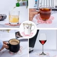 thumbnail image 5 of Cojín para taza de PVC con flor de cerezo Cojín para taza con flor de cerezo Posavasos antideslizante y con aislamiento térmico, utilizado para cerveza, café, vajilla y té, 5 of 5
