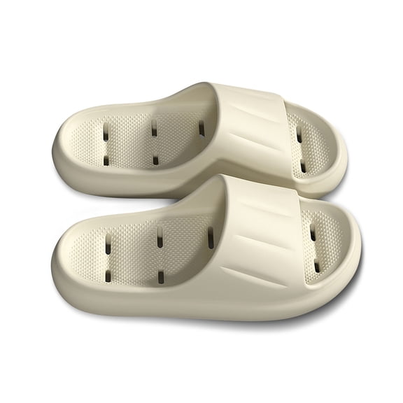 ibiyuan Womens Summer Slippers Slides for Men Breathable Shower Shoes Women Non Non Open Toe Walking Sandals Women Cushioned Thick Sole