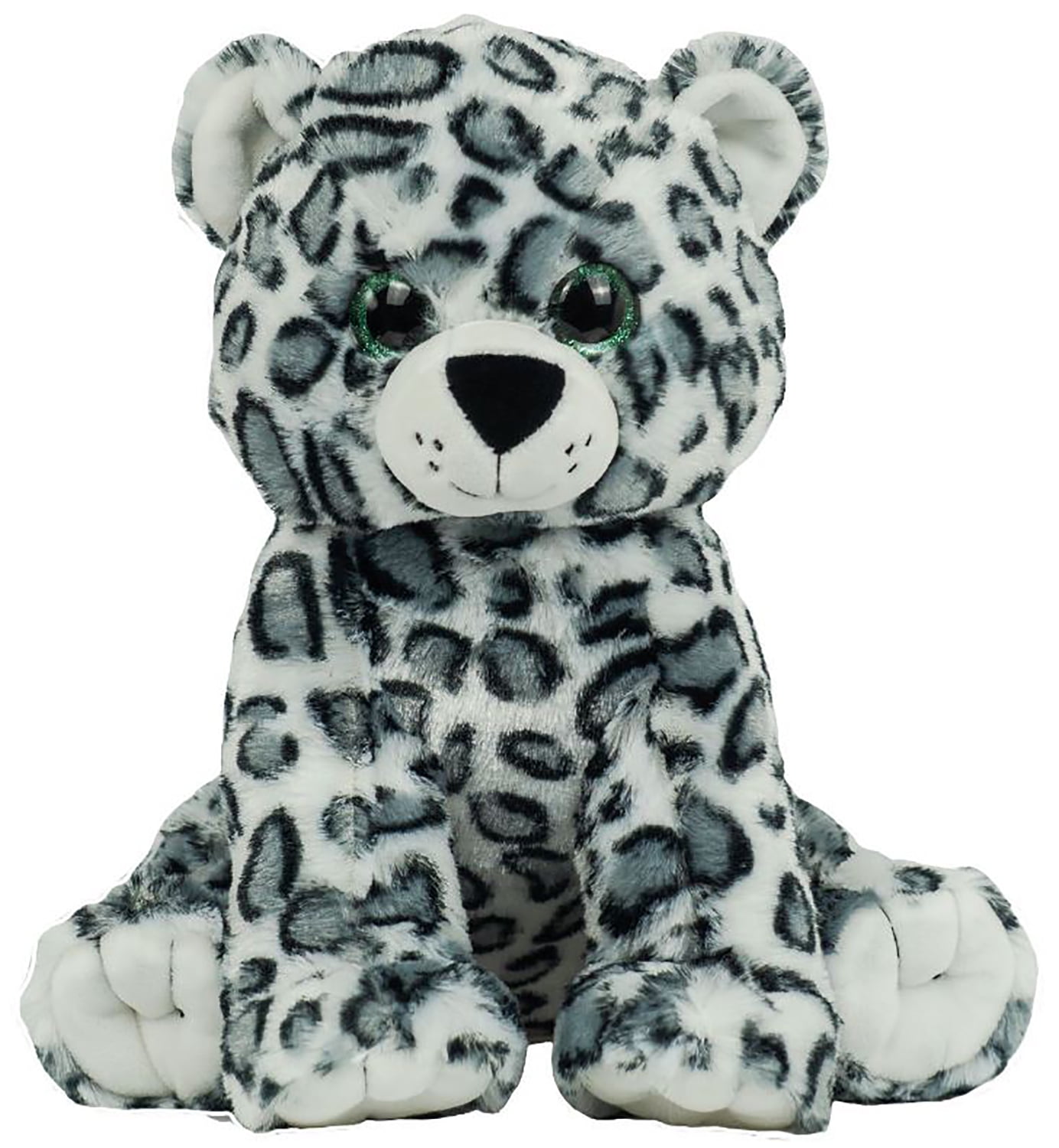snow leopard teddy bear