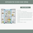 thumbnail image 3 of 2PCS DA61-08314A Refrigerator Divider Door Spring Replacement Part - Compatible with Samsung - Replaces F220NCTABC RF220NCTASL RF220NCTASR RF220NCTAWW RF221NCTABC RF221NCTASR, 3 of 4