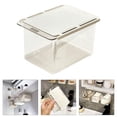 thumbnail image 2 of Gieenan See-through Drawer Storage for Bathroom Placement Under Cabinet Plastic Cosmetic Holder, 2 of 9