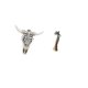 thumbnail image 5 of Arte De Pared Con Cabeza De Toro Tribal Y Escultura De Dama Africana, Adorno De Mesa Para Dormitorio De Granja, Oficina, Escritorio, Gabinete, Decoración Del Hogar, Regalo, 5 of 8