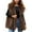 Brown, variant on Akafmk Faux Furs Vests for Women,Sleeveless Winter Warm Jacket Coats,Womens Ladies Warm Faux Furry Coat Jacket Winter Solid V-neck Outerwear Coats Vests for Fall and Winter