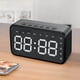 thumbnail image 3 of Puntoco Mirror Reloj despertador digital Altavoz inalámbrico Bluetooth Reloj despertador Buena calidad de sonido Batería de larga duración Compañero de escritorio perfecto, 3 of 3