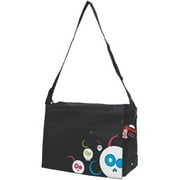 D-5805 Dogit Style Nylon Messenger Bag, DaFace, Black