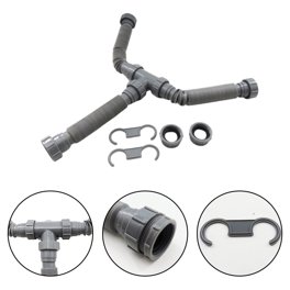 Faucet Connector Westbrass D115-03 Corrugated Supply Riser - 1/2 Inch X ...
