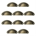 thumbnail image 1 of 40 Piezas Tiradores Tiradores para Cajones Manija de Puerta de Gabinete Cajón Tirador de Concha Cómoda Cajón Armario Botiquín, 1 of 5
