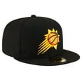 thumbnail image 3 of Men's New Era Black Phoenix Suns Team 59FIFTY Fitted Hat, 3 of 6
