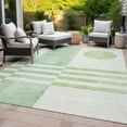thumbnail image 3 of Dalyn Rugs Machine Washable Indoor/Outdoor Chantille ACN2131 Green 5' x 7'6" Rug, 3 of 9