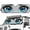 Beautiful Eyes, variant on Garronmavis Skeleton Windshield Sun Shade Compatible with Wrangler JK JKU TJ 1997-2018, Foldable Windshield Sunshade Sun Visor Blocks UV Rays