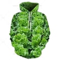 thumbnail image 4 of Sudadera con capucha de otoño e invierno, suéter de verduras verdes orgánicas, sudadera con capucha con estampado 3D, ropa bonita Y2K para hombres, mujeres y niños, 4 of 5