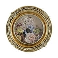 thumbnail image 1 of mmirethe Baroque Gaufré Cadre Photo pour Salon Élégant et Stylé Rond 1Ensemble, 1 of 6