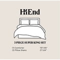 thumbnail image 5 of Hiend Accents Unisex Carmen Kilim 3-Piece Super King Comforter Set - FB1936-SK-OC One Size, 5 of 7