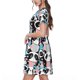 thumbnail image 2 of Disketp Panda Cute Hearts para Vestido de Manga Corta para Mujeres, Vestidos de Verano para Mujeres, Casual y Holgado para la Playa, 2 of 6