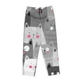 thumbnail image 4 of Junzan Cats Group Women'S Pajama Pants Drawstring Comfy Sleep Bottoms With Pockets, 4 of 9