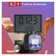 thumbnail image 3 of K24 Flow Meter Methanol Oil Meter, Electronic Fuel Flow Meter, Digital Fuel Gauge Female Thread Flowmeter, 3 of 7